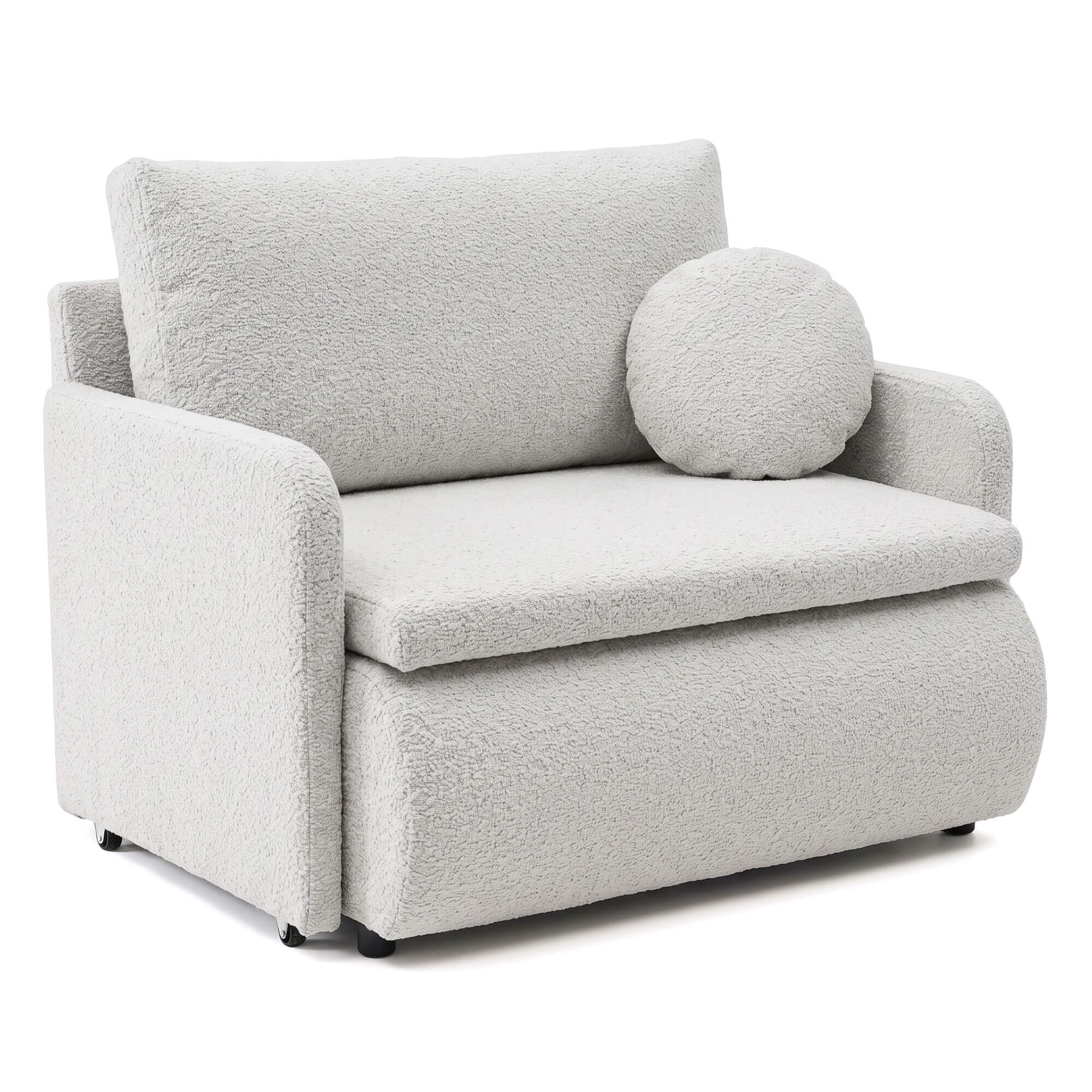 Sofa z funkcją spania DOTTI | 100 | Poduszka w zestawie | CORAL 70 | SZYBKA WYSYŁKA