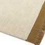 Dywan wełniany z frędzlami NORDIC Ivory | Kremowy | Ręcznie tkany-2