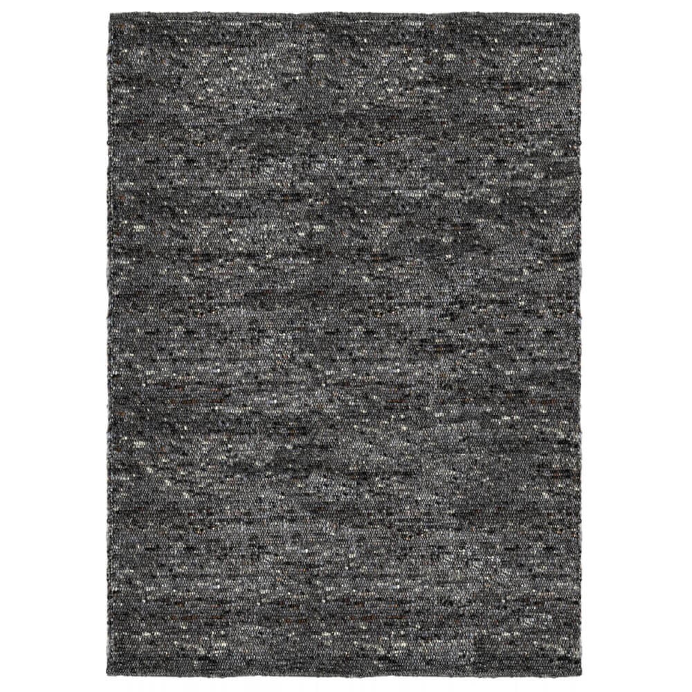 Dywan wełniany MELLOW Onyx | Czarny | Ręcznie tkany