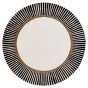 Dywan okrągły AMBER BEIGE ROUND | Ręcznie tkany-1