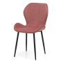 Krzesło tapicerowane różowe ART223C | OUTLET-4