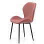 Krzesło tapicerowane różowe ART223C | OUTLET-5