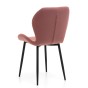 Krzesło tapicerowane różowe ART223C | OUTLET-7