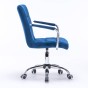 Krzesło biurowe obrotowe HARIS (DC-6096H) | granatowe | OUTLET-2