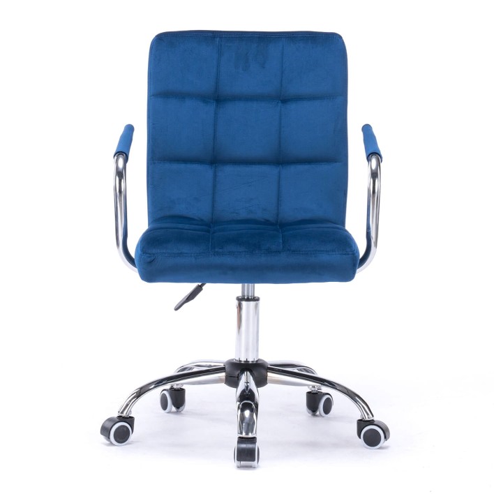 Krzesło biurowe obrotowe HARIS (DC-6096H) / granatowe OUTLET - 3