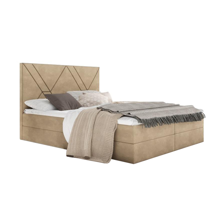 Łóżko kontynentalne GAROFANO 180x200