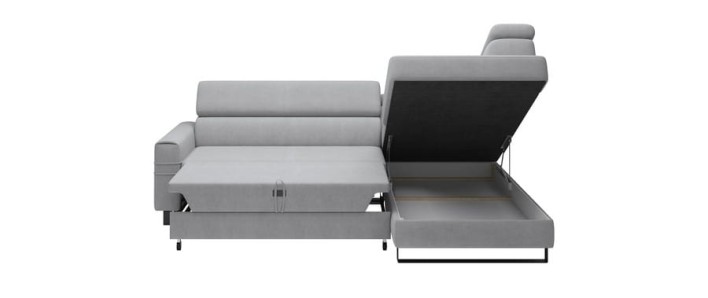 Nowoczesny narożnik z funkcją spania