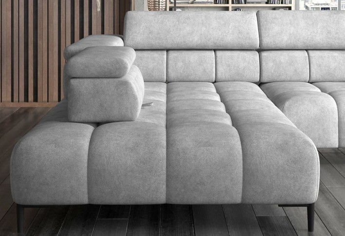 Nowoczesny narożnik na nóżkach