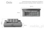 Wygodna i tapicerowana sofa do salonu