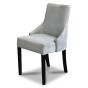 Tapicerowane krzesło do jadalni KAREN GŁADKIE kolory do wyboru