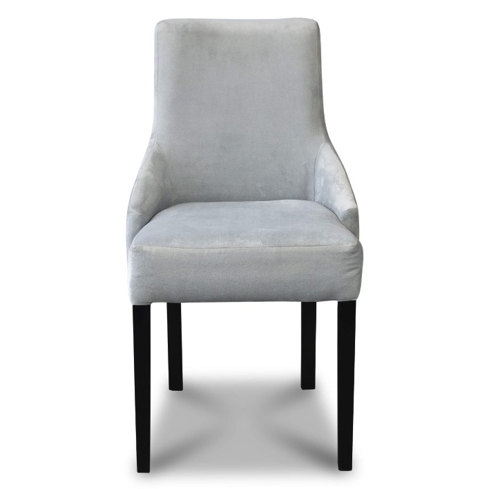 Tapicerowane krzesło do jadalni KAREN GŁADKIE kolory do wyboru