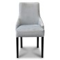Tapicerowane krzesło do jadalni KAREN GŁADKIE kolory do wyboru