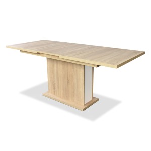 STÓŁ NR 21 LAMINAT PROSTOKĄT NOGI KOLUMNA