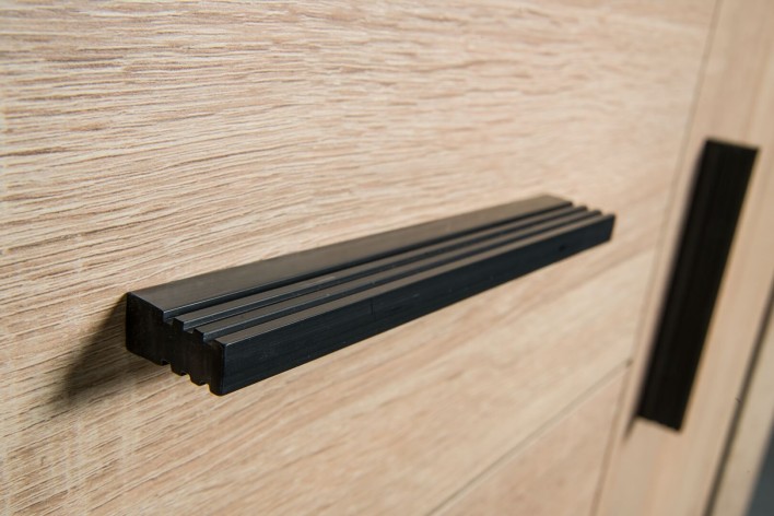 Komoda D-6 [D2D2S-wąska] DALLAS dąb sonoma / dąb truflowy