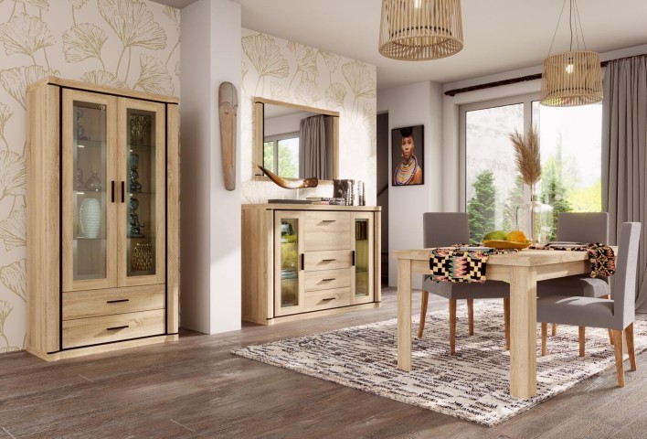 Szafka RTV D-11 DALLAS dąb sonoma / dąb truflowy