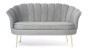 sofa muszelka glamour