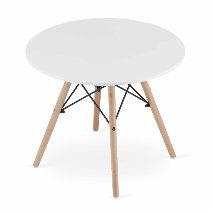 Stolik skandynawski okrągły