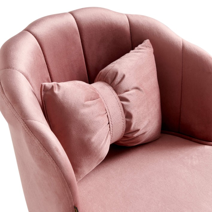 krzesło muszelka z poduszką