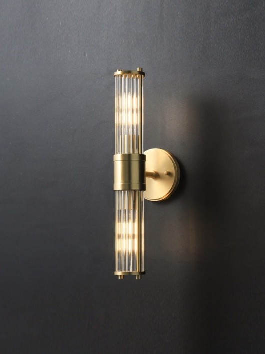 MOOSEE lampa ścienna PILAR TWIN złota