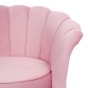 Fotel muszelka różowy #67 ELIF OUTLET-7