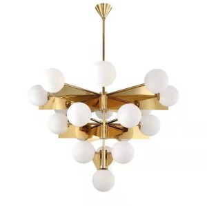 MOOSEE lampa wisząca SOLEI złota