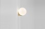 MOOSEE lampa ścienna BOLL złota