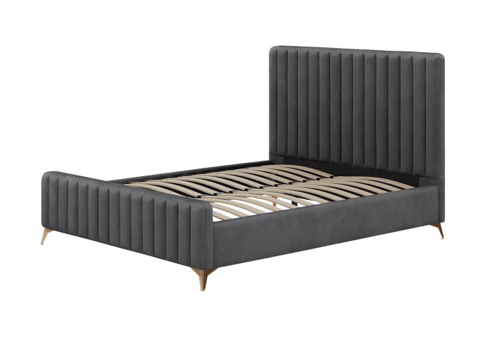 łóżko 180x200 na złotych nóżkach