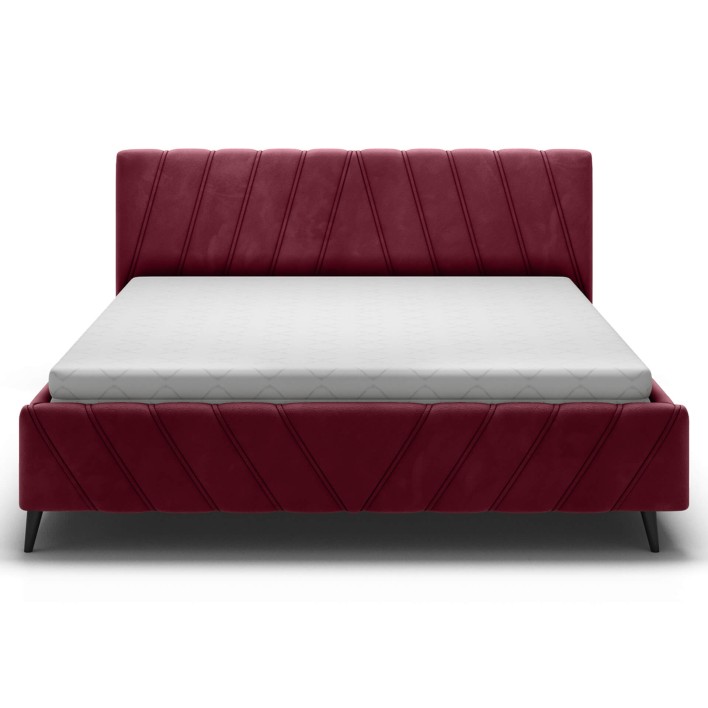 łóżko 140x200 na nóżkach z pojemnikiem