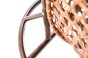 FOTEL WISZĄCY OGRODOWY 2 OSOBOWY SC-028 BRĄZOWY OUTLET-7