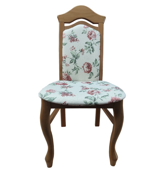 Krzesło drewniane Wojtek tkanina rustykalna 2.jpg