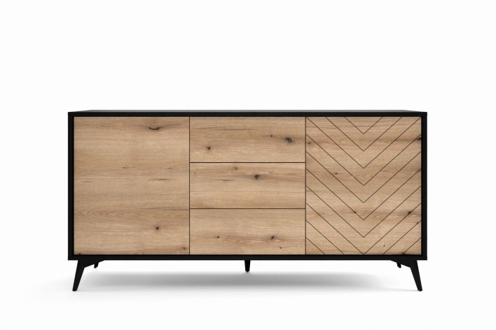 komoda loftowa z szufladami