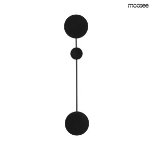 MOOSEE lampa ścienna SHADOW 2 CLOSE czarna