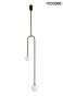 MOOSEE lampa wisząca LOW czarna