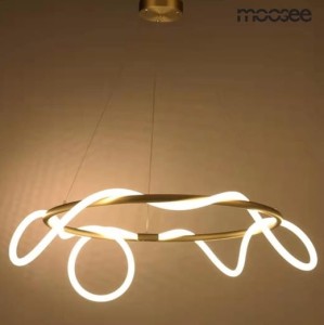 MOOSEE lampa wisząca SERPIENTE 60 złota
