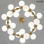 MOOSEE lampa wisząca COSMO 72 złota-7