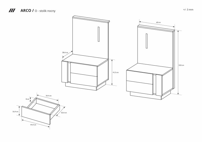 ARCO (sypialnia) - rysunki techniczne i wymiary O.jpg