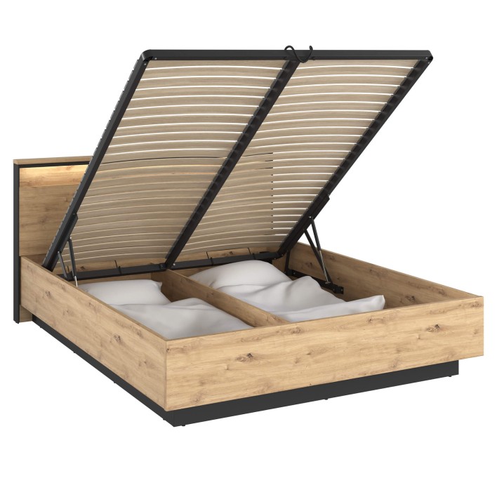 łóżko loftowe 160x200 z pojemnikiem