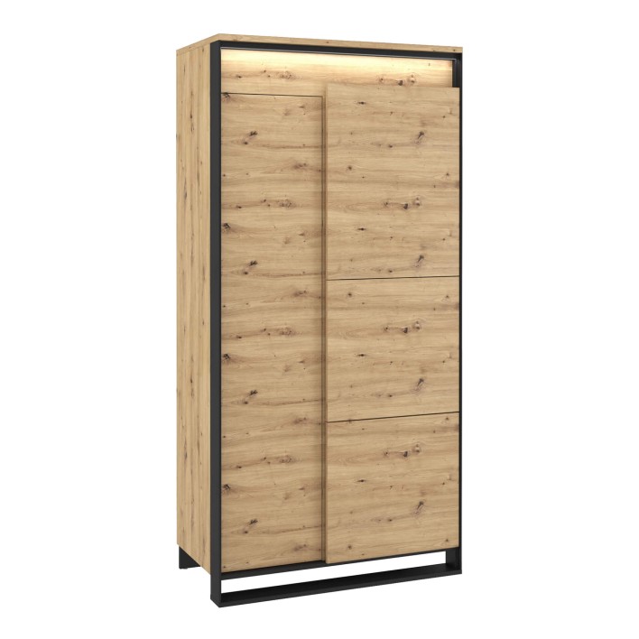 szafa loftowa z oświetleniem led