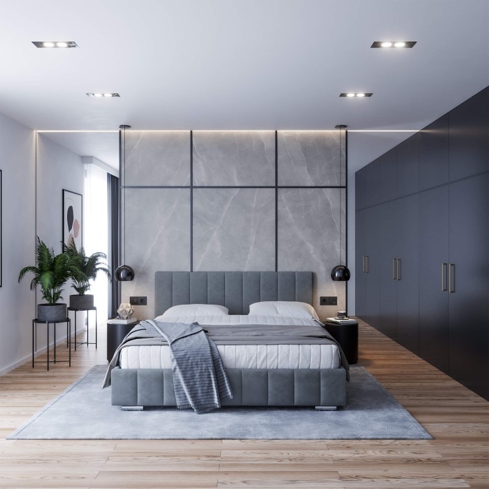 łóżko tapicerowane 160x200