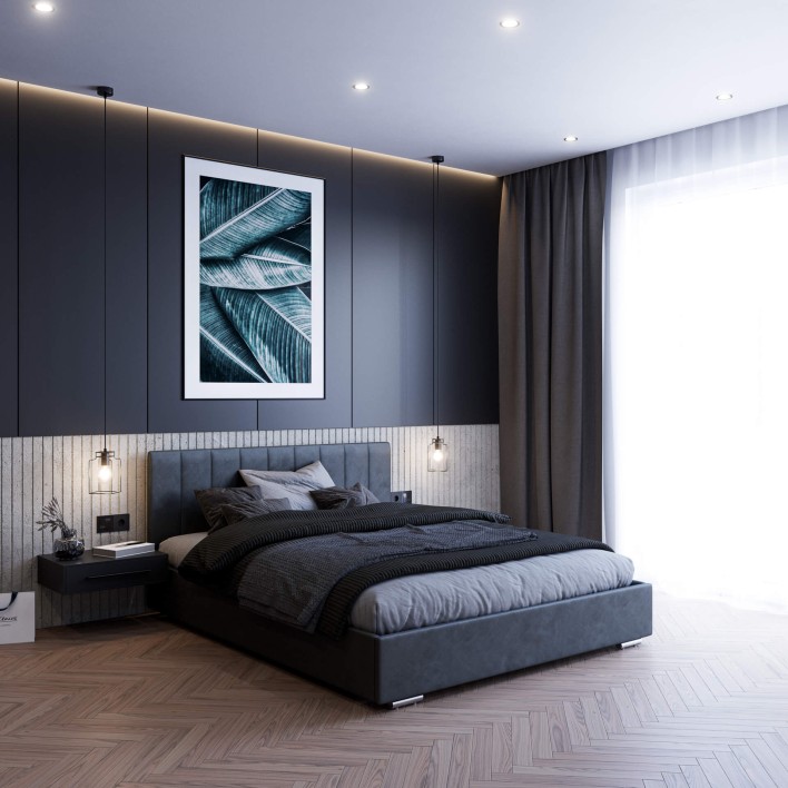 łóżko tapicerowane 140x200