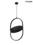 MOOSEE lampa wisząca SPINNER 26 czarna-3