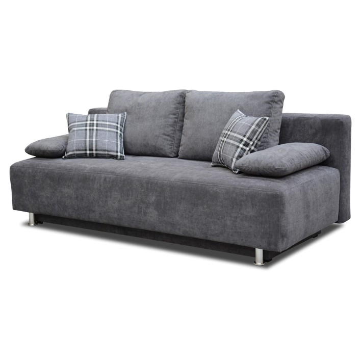 sofa na nóżkach z funkcją spania