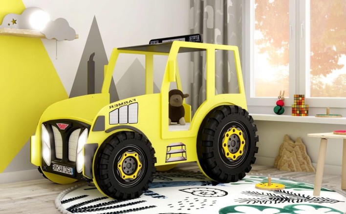 łóżko traktor