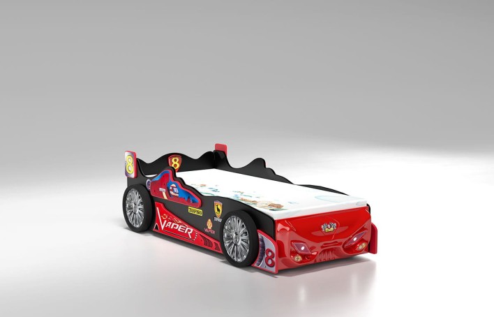 łóżko dziecięce auto