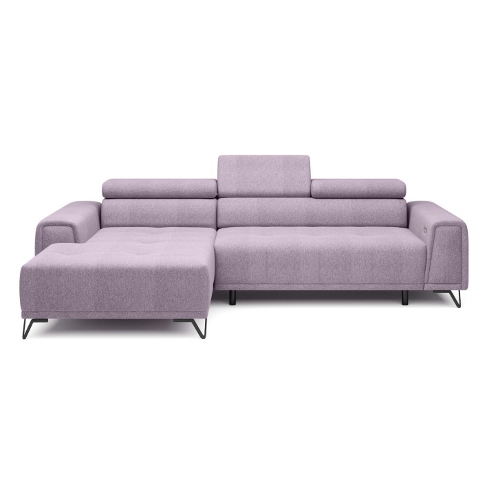 narożnik z elektrycznie wysuwanym siedziskiem