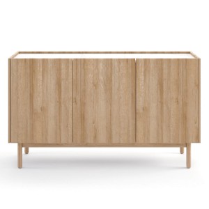 Komoda BOHO K144/83 Dąb riviera złoty / marmur bianco