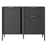 Komoda (D) LARS 103 2d1s antracyt