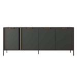 Komoda (E) LARS 203 4d antracyt