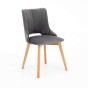 Drewniane krzesło BELLA / Bluvel 14 / Outlet-1