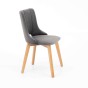 Drewniane krzesło BELLA / Bluvel 14 / Outlet-3